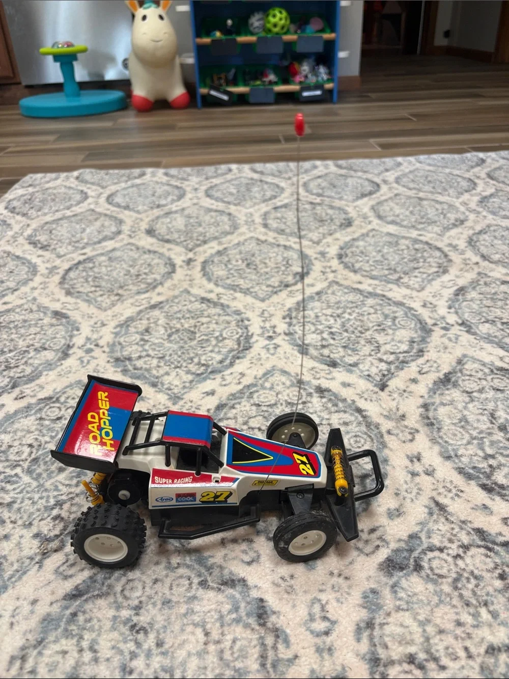 Red Kids RC Buggy Toy - Classic Racer